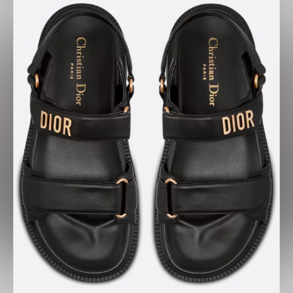 Dioract Sandal Black Lambskin - Picture 8 of 8